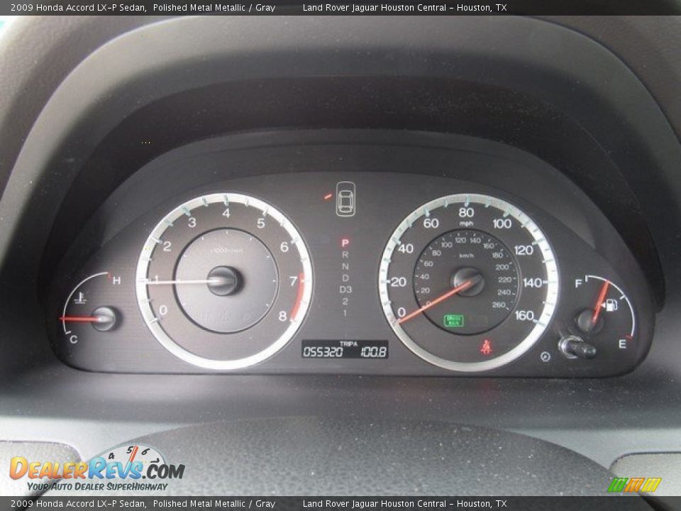 2009 Honda Accord LX-P Sedan Polished Metal Metallic / Gray Photo #23
