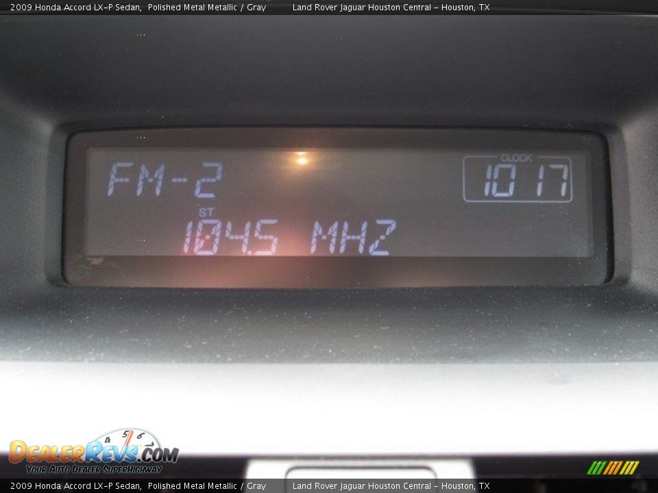 2009 Honda Accord LX-P Sedan Polished Metal Metallic / Gray Photo #24