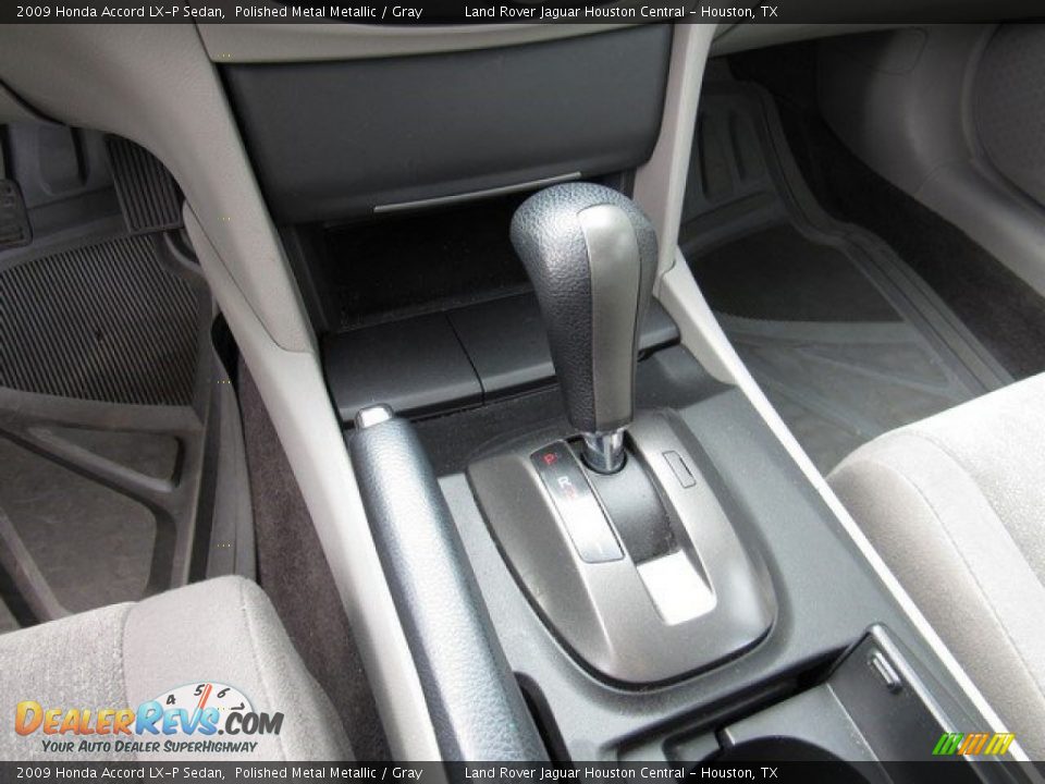 2009 Honda Accord LX-P Sedan Polished Metal Metallic / Gray Photo #26