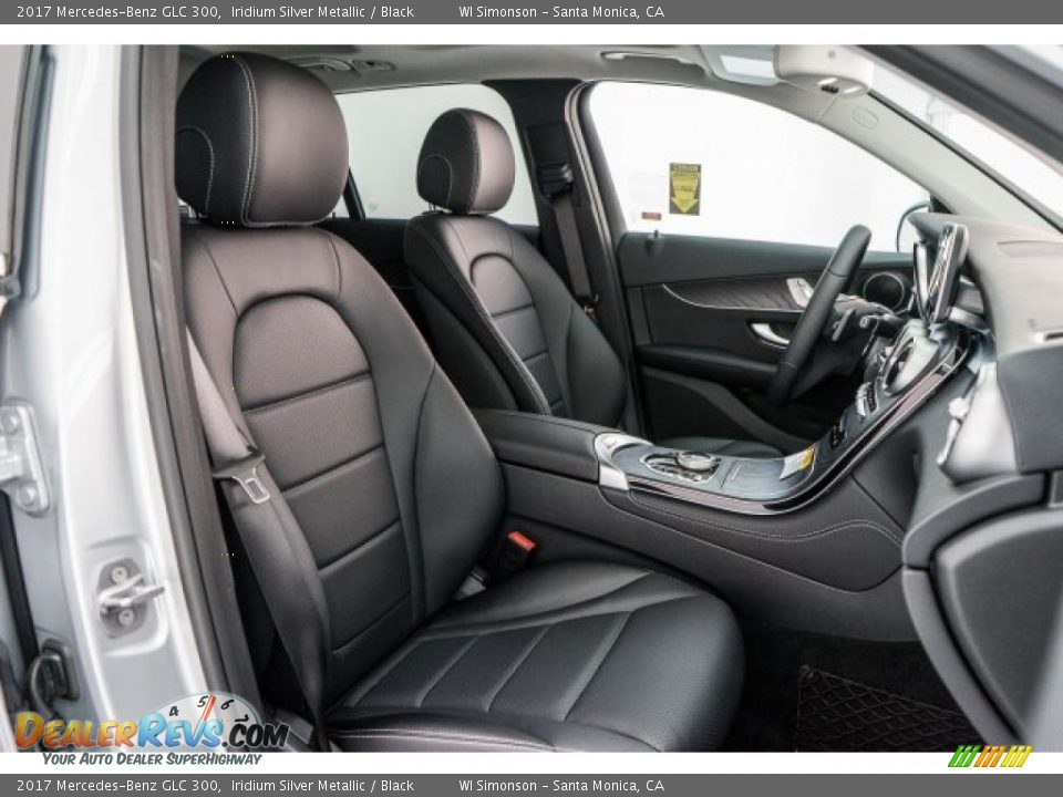 2017 Mercedes-Benz GLC 300 Iridium Silver Metallic / Black Photo #2