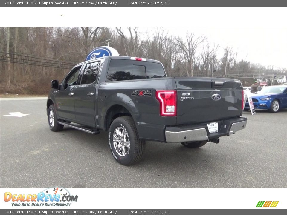 2017 Ford F150 XLT SuperCrew 4x4 Lithium Gray / Earth Gray Photo #5