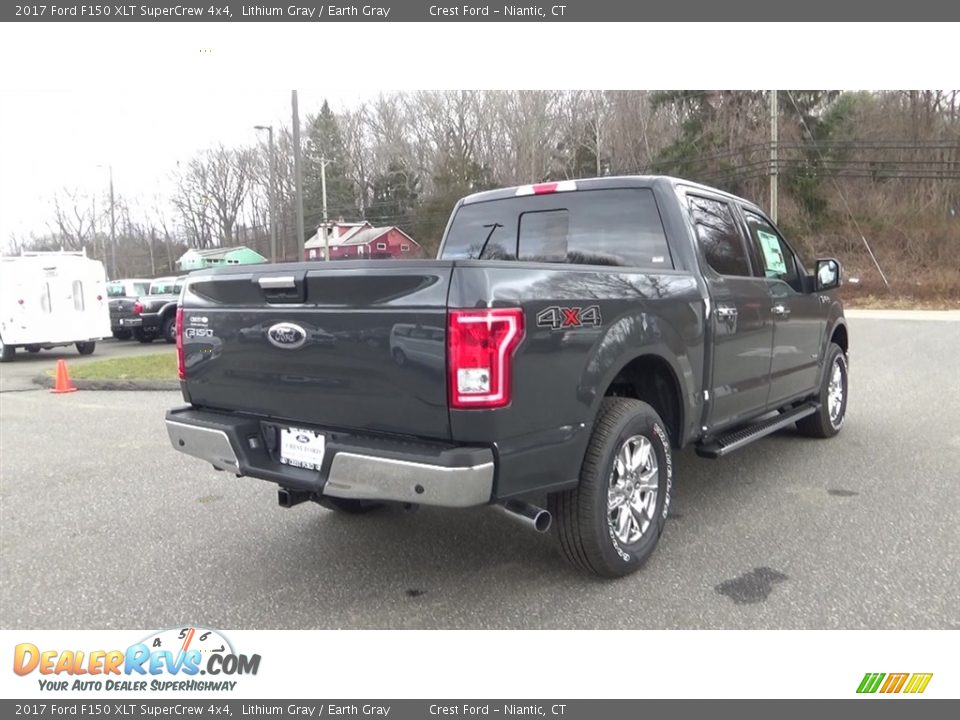 2017 Ford F150 XLT SuperCrew 4x4 Lithium Gray / Earth Gray Photo #7