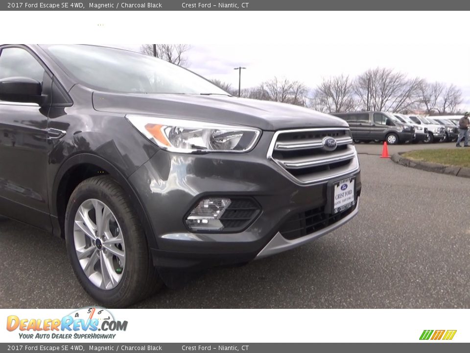 2017 Ford Escape SE 4WD Magnetic / Charcoal Black Photo #27