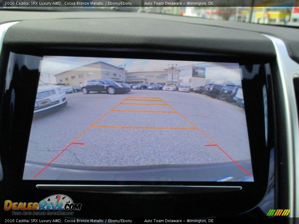 2016 Cadillac SRX Luxury AWD Cocoa Bronze Metallic / Ebony/Ebony Photo #21