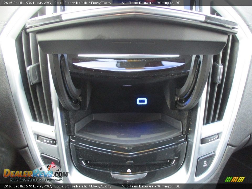 2016 Cadillac SRX Luxury AWD Cocoa Bronze Metallic / Ebony/Ebony Photo #23