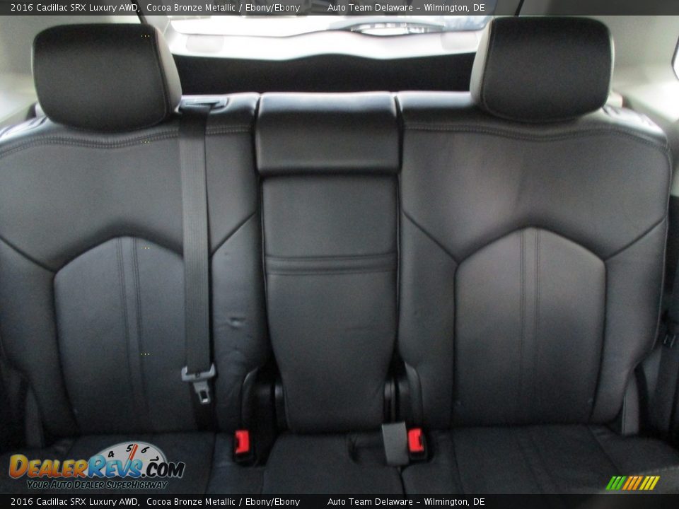 2016 Cadillac SRX Luxury AWD Cocoa Bronze Metallic / Ebony/Ebony Photo #27