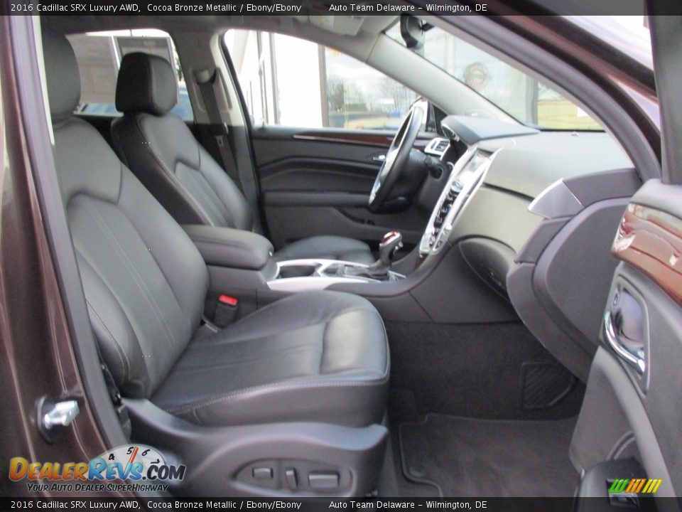 2016 Cadillac SRX Luxury AWD Cocoa Bronze Metallic / Ebony/Ebony Photo #30
