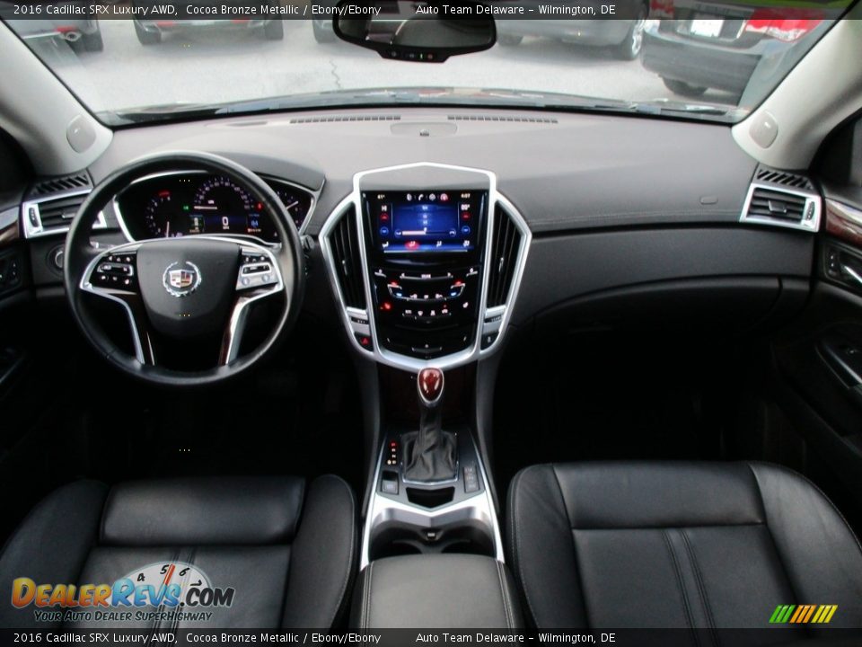 2016 Cadillac SRX Luxury AWD Cocoa Bronze Metallic / Ebony/Ebony Photo #31