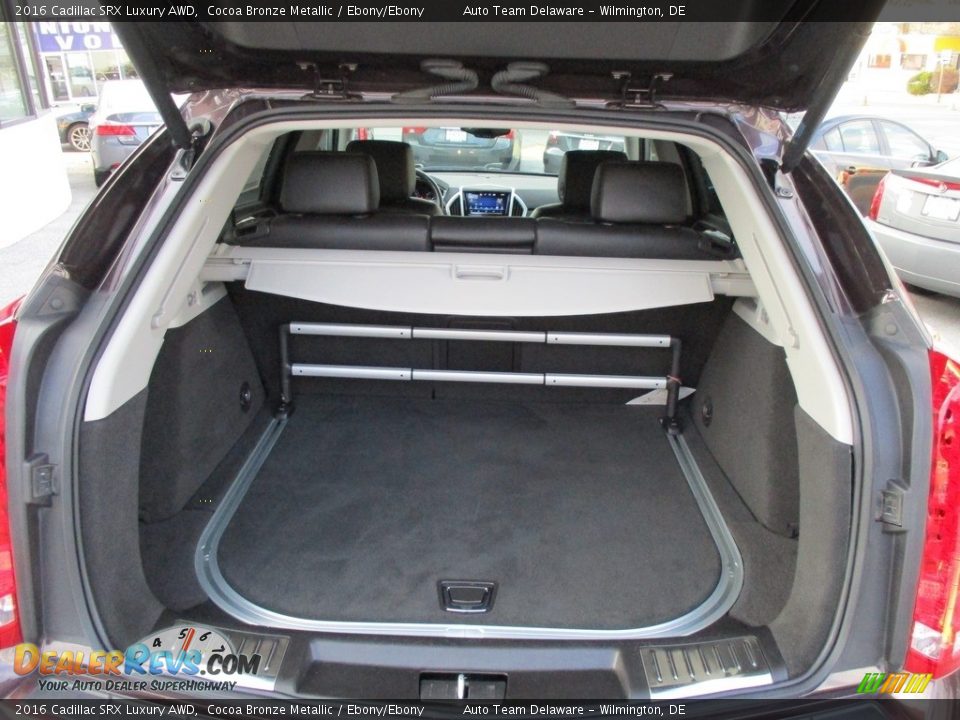 2016 Cadillac SRX Luxury AWD Cocoa Bronze Metallic / Ebony/Ebony Photo #32
