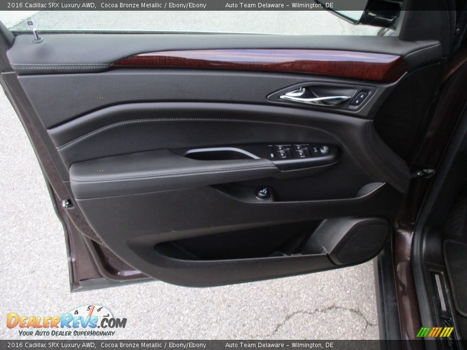 2016 Cadillac SRX Luxury AWD Cocoa Bronze Metallic / Ebony/Ebony Photo #33