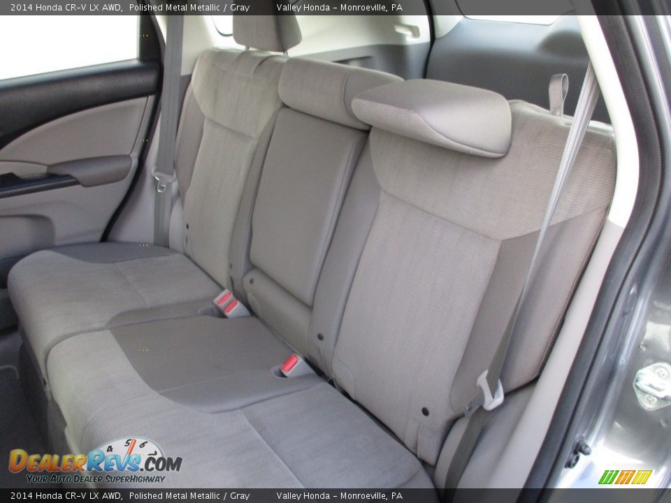 2014 Honda CR-V LX AWD Polished Metal Metallic / Gray Photo #13