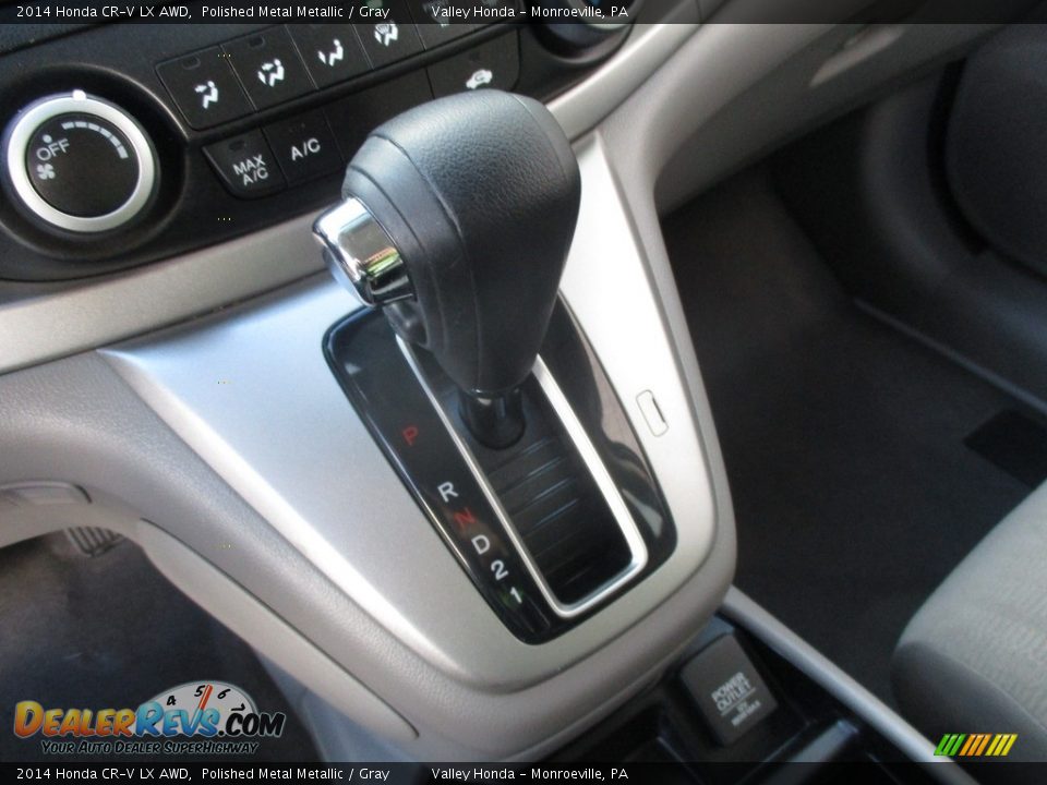 2014 Honda CR-V LX AWD Polished Metal Metallic / Gray Photo #15