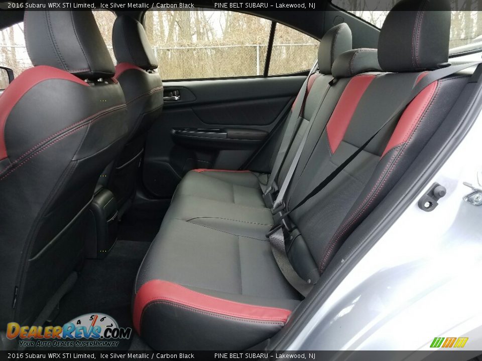 Rear Seat of 2016 Subaru WRX STI Limited Photo #13