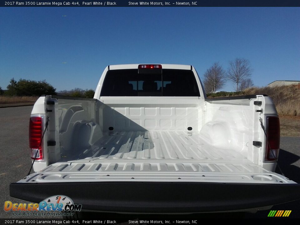 2017 Ram 3500 Laramie Mega Cab 4x4 Pearl White / Black Photo #9