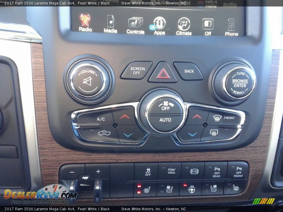 Controls of 2017 Ram 3500 Laramie Mega Cab 4x4 Photo #21