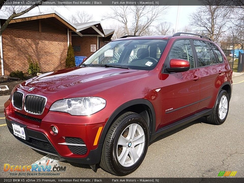 2013 BMW X5 xDrive 35i Premium Vermilion Red Metallic / Black Photo #1