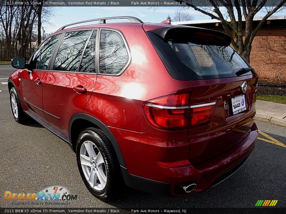 2013 BMW X5 xDrive 35i Premium Vermilion Red Metallic / Black Photo #3