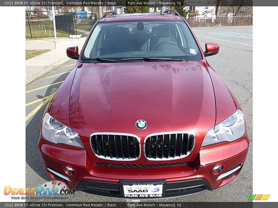 2013 BMW X5 xDrive 35i Premium Vermilion Red Metallic / Black Photo #8