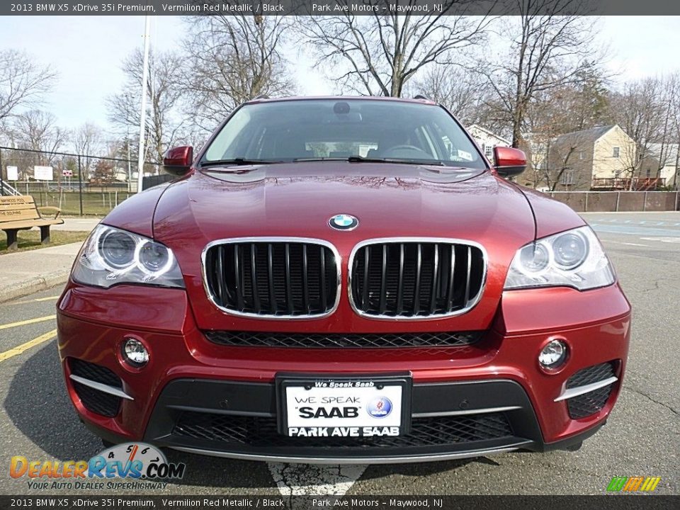 2013 BMW X5 xDrive 35i Premium Vermilion Red Metallic / Black Photo #9