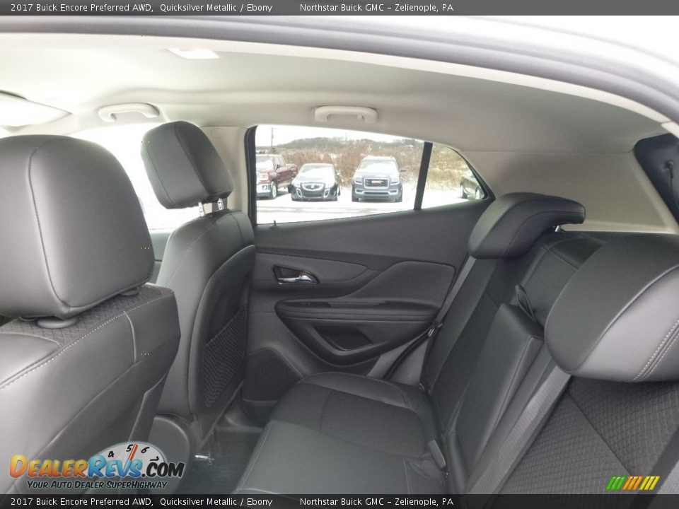 2017 Buick Encore Preferred AWD Quicksilver Metallic / Ebony Photo #12