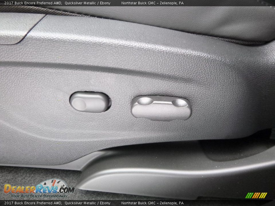 2017 Buick Encore Preferred AWD Quicksilver Metallic / Ebony Photo #15