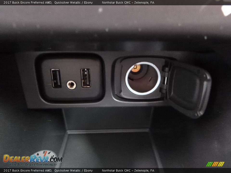 2017 Buick Encore Preferred AWD Quicksilver Metallic / Ebony Photo #19