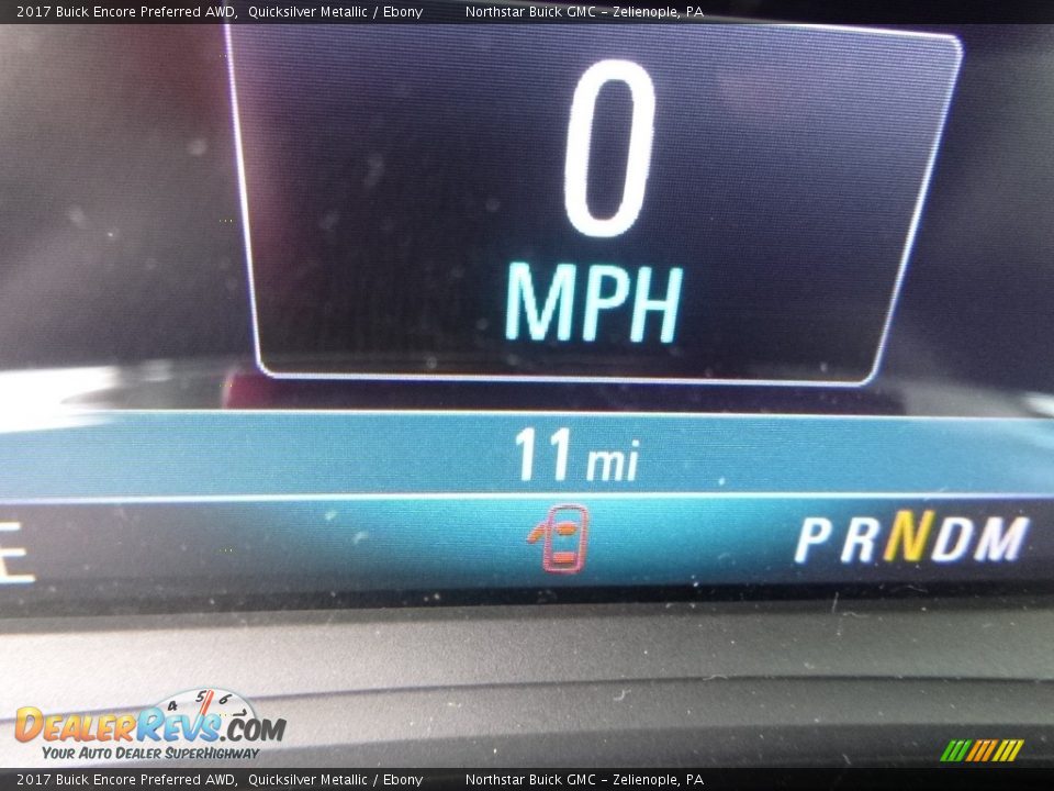 2017 Buick Encore Preferred AWD Quicksilver Metallic / Ebony Photo #20