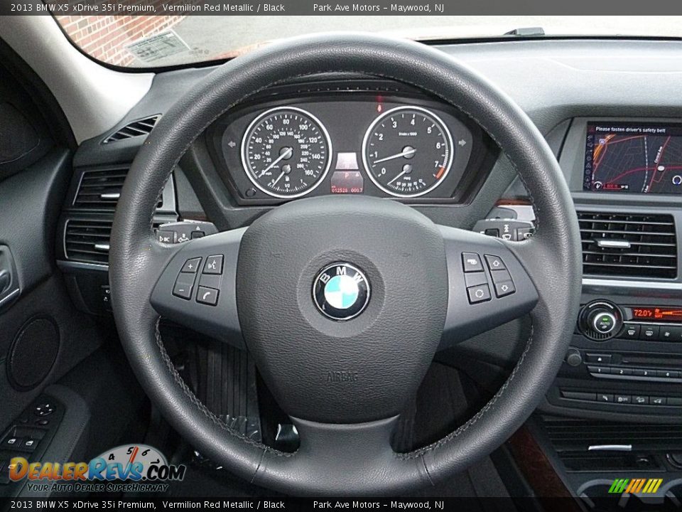 2013 BMW X5 xDrive 35i Premium Vermilion Red Metallic / Black Photo #26