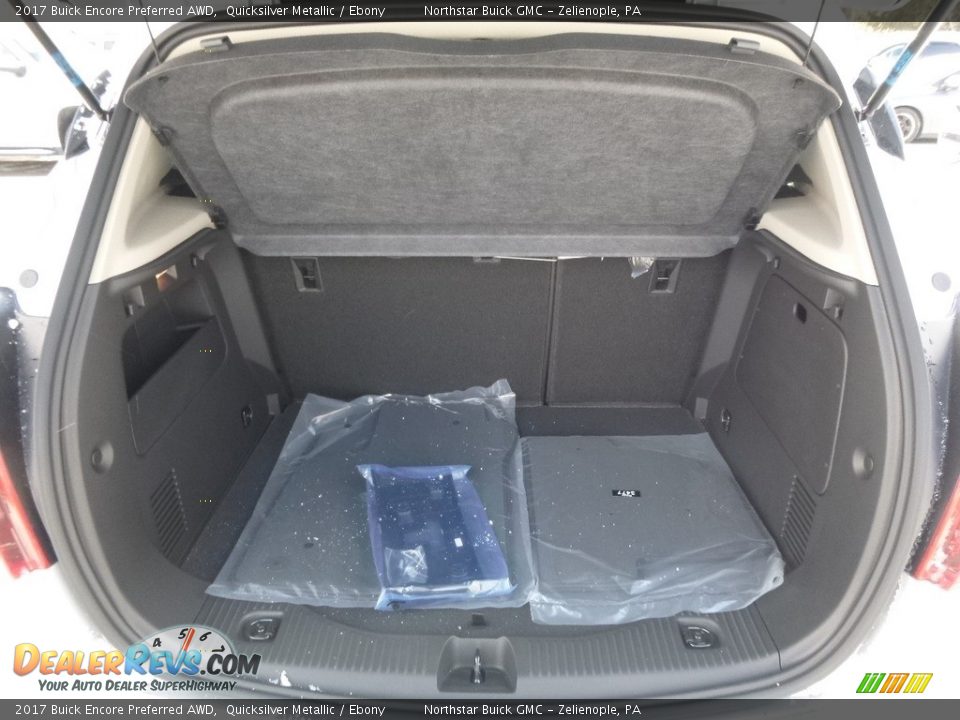 2017 Buick Encore Preferred AWD Quicksilver Metallic / Ebony Photo #7