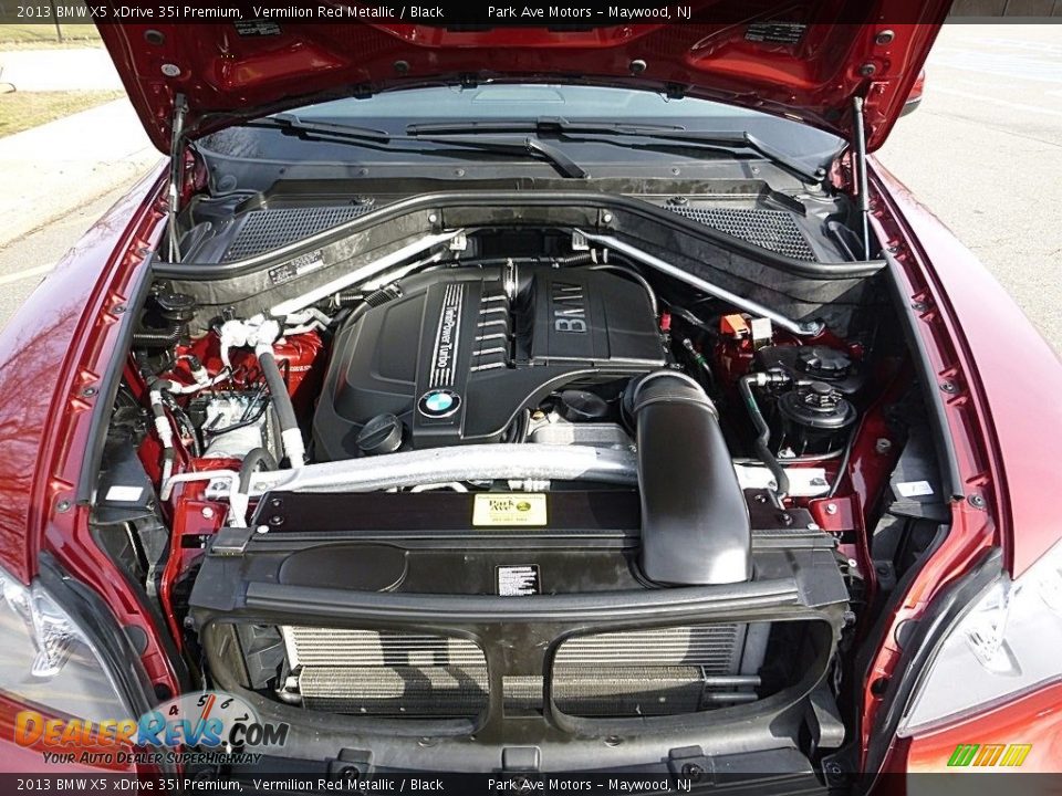 2013 BMW X5 xDrive 35i Premium Vermilion Red Metallic / Black Photo #34