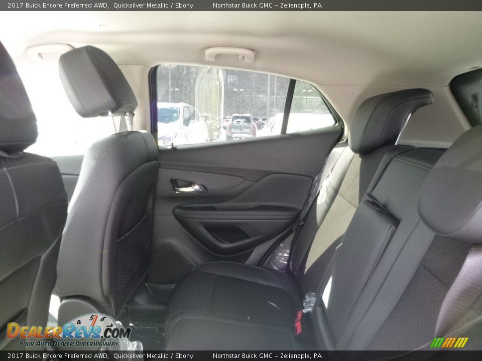2017 Buick Encore Preferred AWD Quicksilver Metallic / Ebony Photo #12
