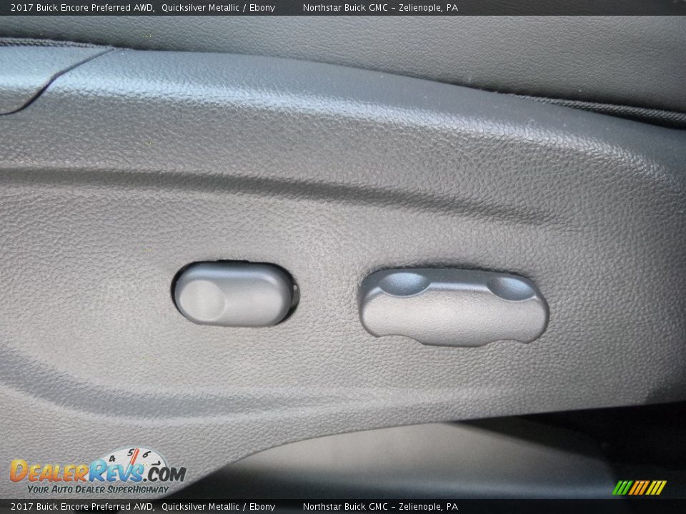 2017 Buick Encore Preferred AWD Quicksilver Metallic / Ebony Photo #15