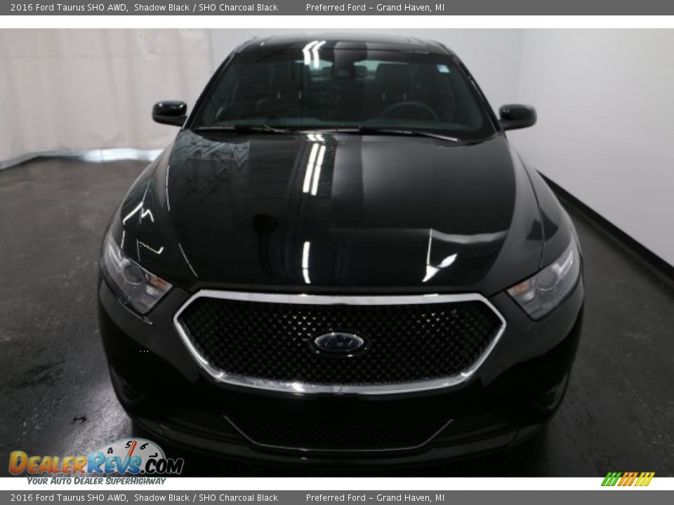 2016 Ford Taurus SHO AWD Shadow Black / SHO Charcoal Black Photo #7