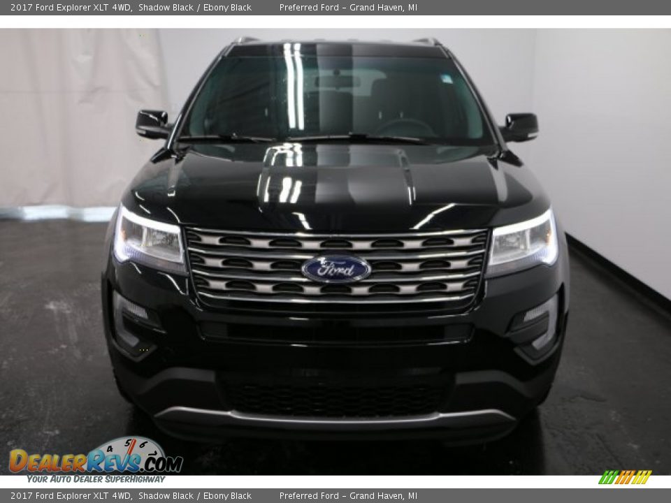 2017 Ford Explorer XLT 4WD Shadow Black / Ebony Black Photo #7