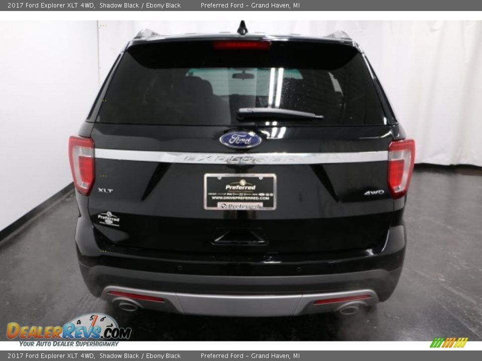 2017 Ford Explorer XLT 4WD Shadow Black / Ebony Black Photo #10