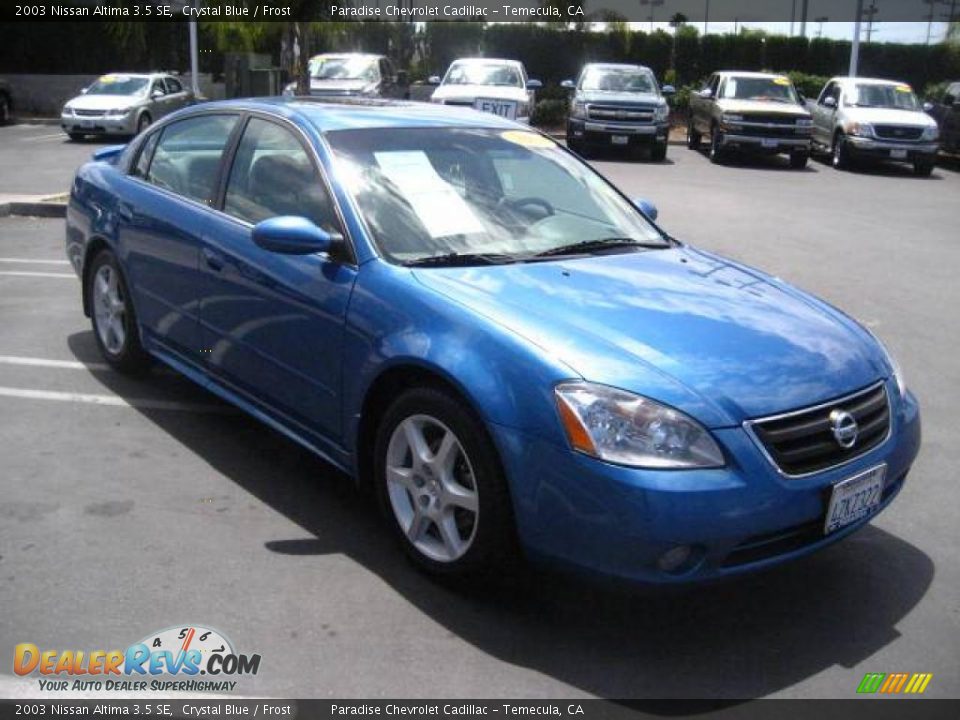 Crystal blue 2003 nissan altima #2