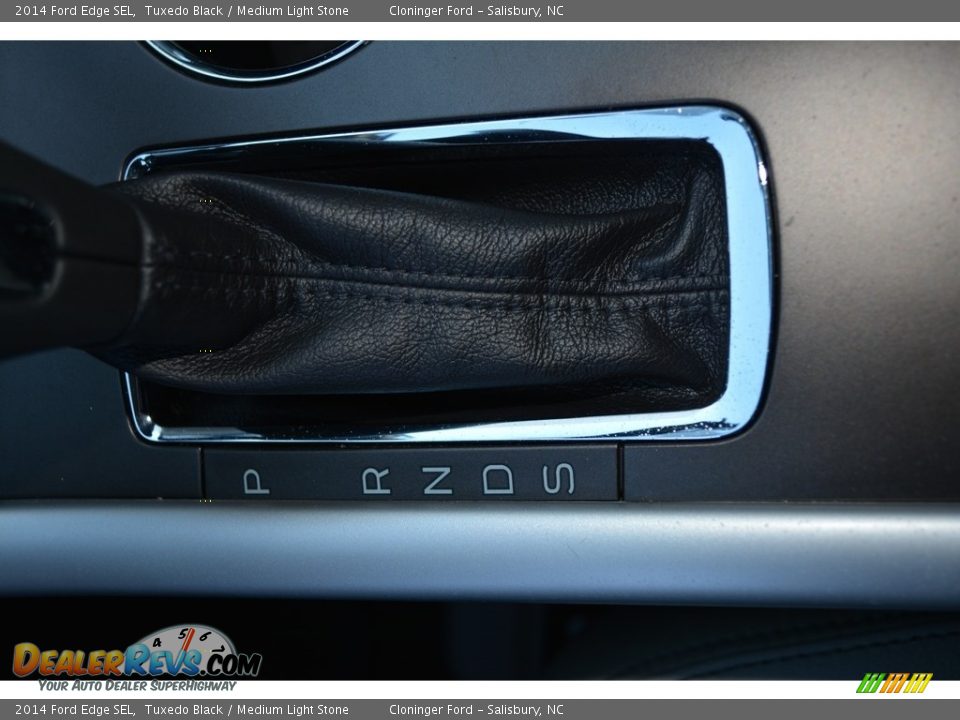 2014 Ford Edge SEL Tuxedo Black / Medium Light Stone Photo #21