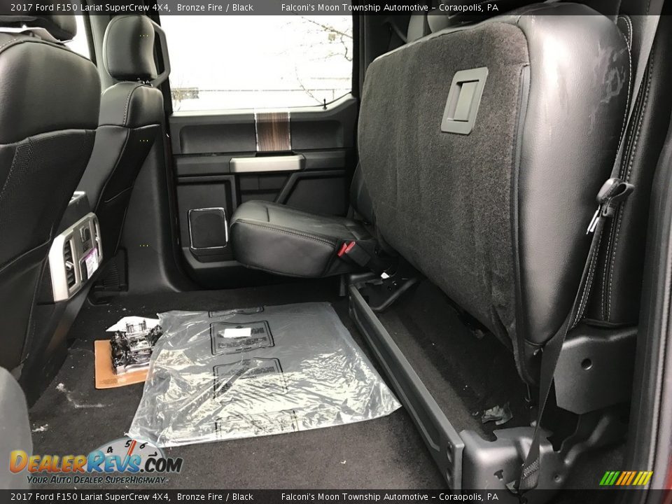 2017 Ford F150 Lariat SuperCrew 4X4 Bronze Fire / Black Photo #8