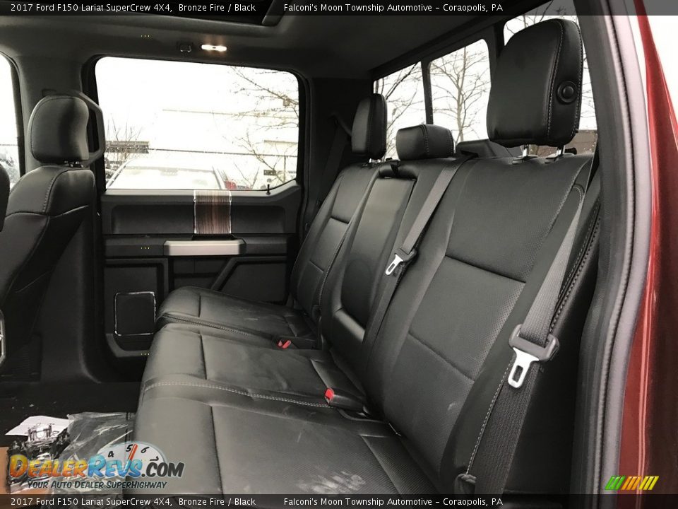 2017 Ford F150 Lariat SuperCrew 4X4 Bronze Fire / Black Photo #9