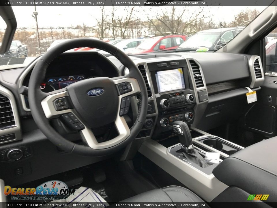 2017 Ford F150 Lariat SuperCrew 4X4 Bronze Fire / Black Photo #10