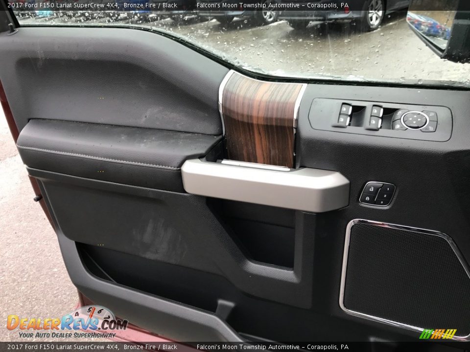 2017 Ford F150 Lariat SuperCrew 4X4 Bronze Fire / Black Photo #13