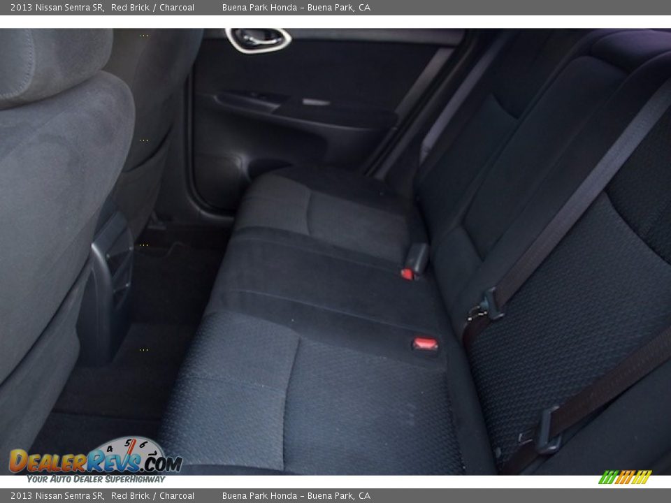 2013 Nissan Sentra SR Red Brick / Charcoal Photo #4