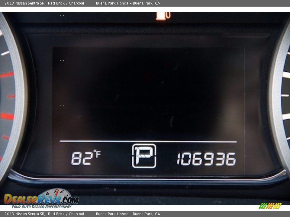 2013 Nissan Sentra SR Red Brick / Charcoal Photo #6