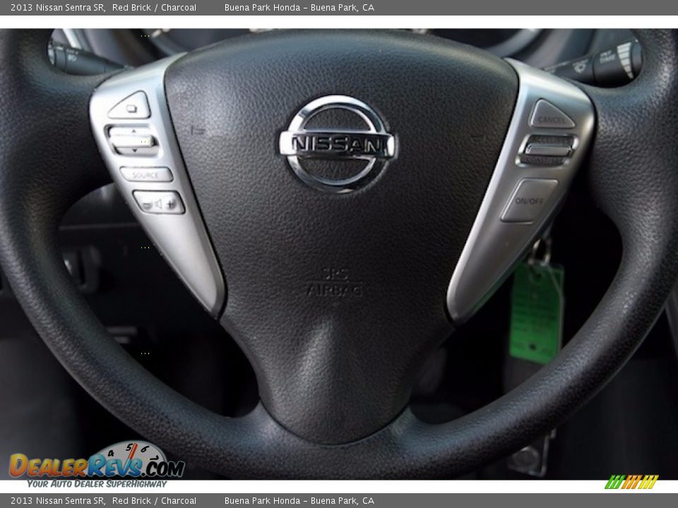 2013 Nissan Sentra SR Red Brick / Charcoal Photo #11