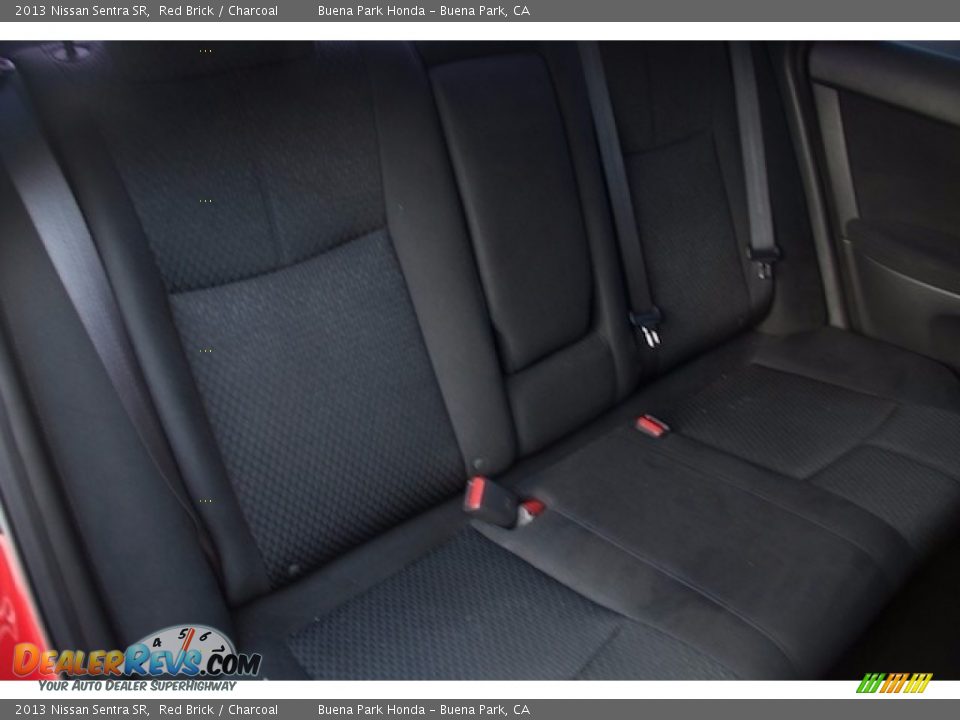2013 Nissan Sentra SR Red Brick / Charcoal Photo #15