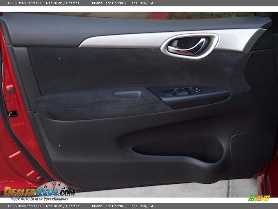 2013 Nissan Sentra SR Red Brick / Charcoal Photo #19