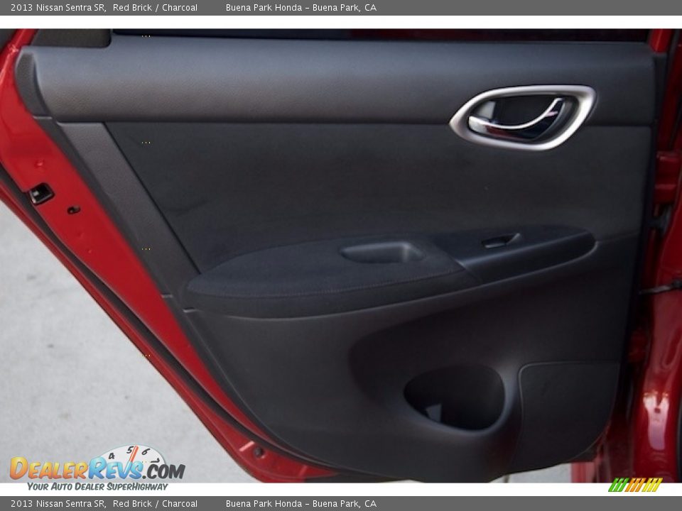 2013 Nissan Sentra SR Red Brick / Charcoal Photo #20