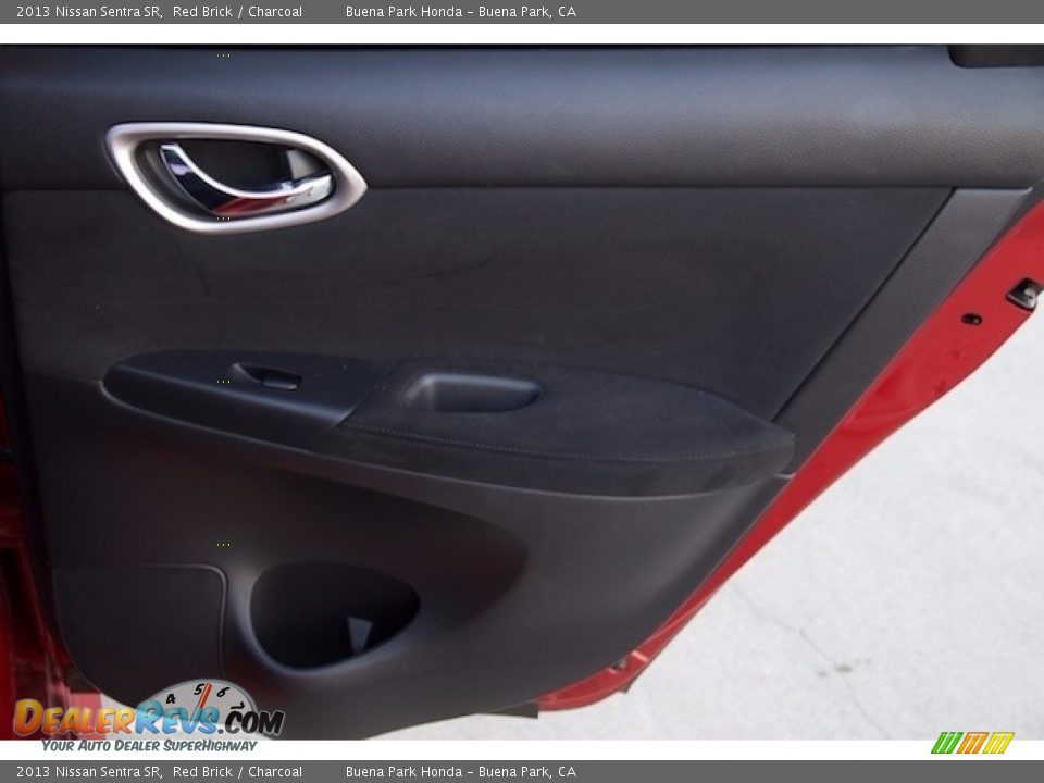 2013 Nissan Sentra SR Red Brick / Charcoal Photo #21