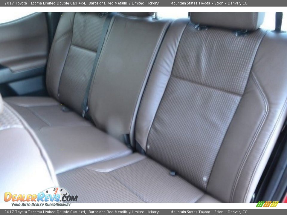 2017 Toyota Tacoma Limited Double Cab 4x4 Barcelona Red Metallic / Limited Hickory Photo #7