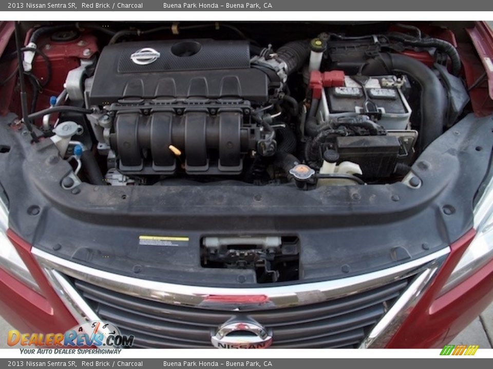 2013 Nissan Sentra SR Red Brick / Charcoal Photo #23